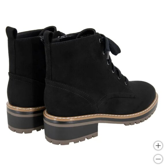 Kensie Ladies' Lace Up Boot Size 8 - Picture 3 of 5